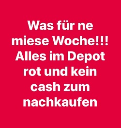alles Rot im Depot