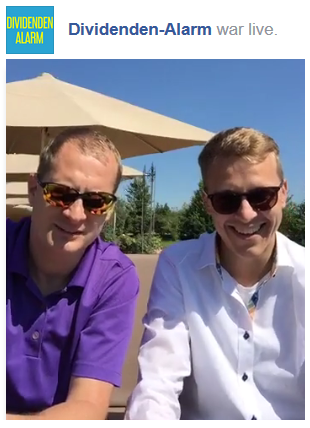 Dividenden-Alarm Facebook Live Video